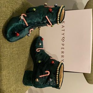 Katy Perry Novelty Garland Ankle Boots